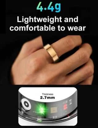 Smartring Colmi R02 11 (juoda)