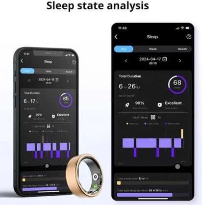 Smartring Colmi R03 19.8MM 10 (auksinis)