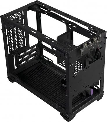Cooler Master MasterBox NR200P MAX Mini-ITX dėklas, grūdintas stiklas – juodas