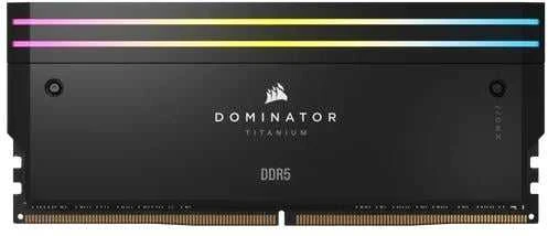 Corsair Dominator Titanium RAM modulis su RGB apšvietimu