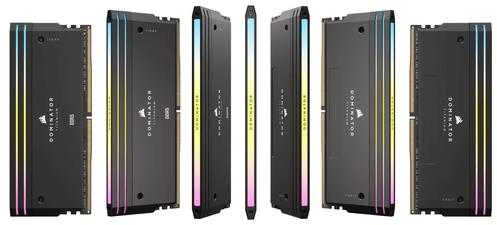 RAM CORSAIR Vengeance RGB - DDR5 - komplektas - 48 GB: 2 x 24 GB - DIMM 288 kontaktų - 4000 MHz | PC5-64000 - CUDIMM