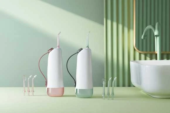 Oclean W10 Oral Irrigator burnos irigatorius, rožinis