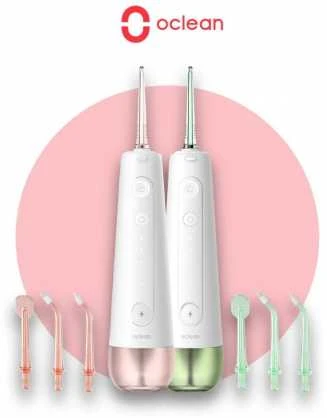 Oclean W10 Oral Irrigator burnos irigatorius, rožinis