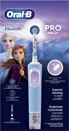 Braun D103.413.2K Vitality PRO Kids Elektrinis Dantų Šepetėlis 3+ Frozen