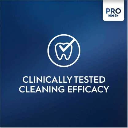Elektrinis dantų šepetėlis Oral-B Pro 1 Caribbean Blue Cross Action