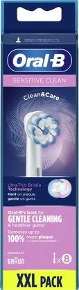 EB60-4 Braun Oral-B SENSI Labai labai plonos Elektrinio Dantų Šepetėlio Galvutės