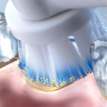 EB60-8 Braun Oral-B SENSITIVE Labai labai plonas Elektrinio Dantų Šepetėlio Galvutės