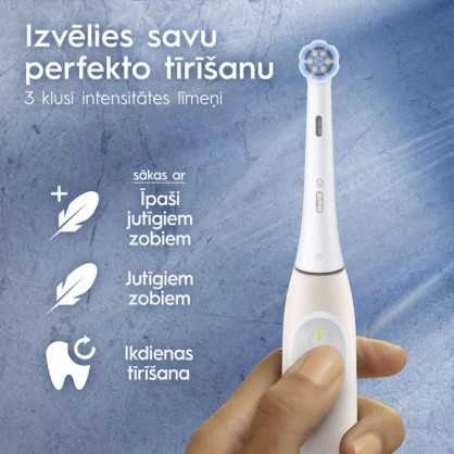Braun iOS2.1D9.0 Oral-B iO2 Elektrinis Dantų Šepetėlis Night Juodas