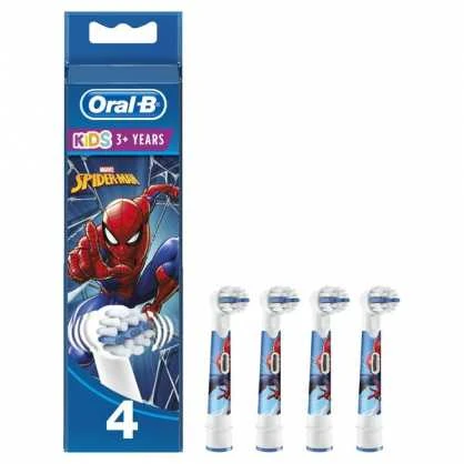 Oral-B pakaitinis dantų šepetėlis vaikams Spiderman 4U