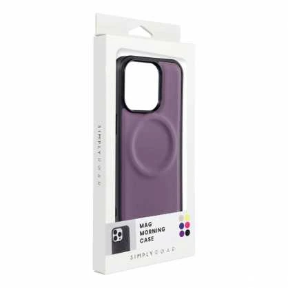 Dėklas Fusion Accessories ROAR case MAG MORNING for IPHONE 15 Pro violetinė
