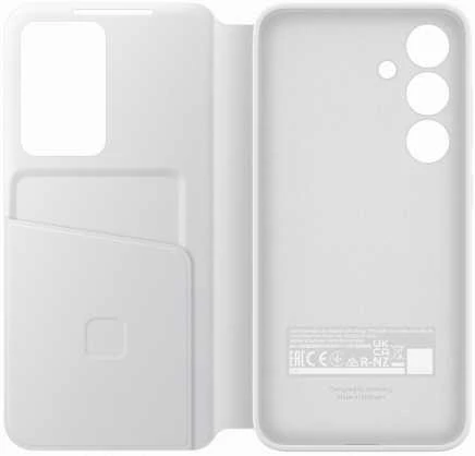 Samsung Galaxy S24+ Smart View piniginės dėklas Baltas