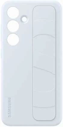 Dėklas Samsung Galaxy S24 Standing Grip Cover Light Mėlyna