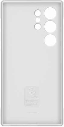 Dėklas „Samsung Galaxy S24 Ultra Shield“ dangtelis šviesiai pilkas