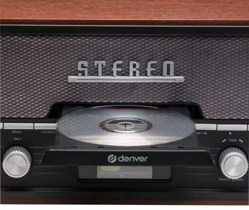 Muzikinis centras Radio retro Denver MDA-525DW dark wood