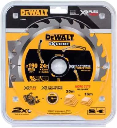 Pjovimo diskas medienai DeWalt DT99562-QZ; 190 mm