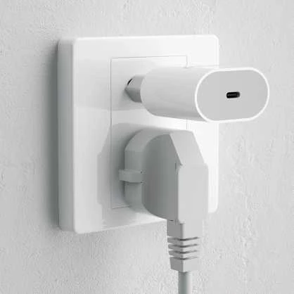 Dudao A20EU USB-A 18W network įkroviklis – baltos spalvos