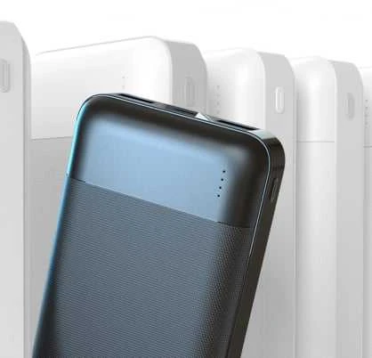 Powerbank Dudao K18-1B 10000mAh USB-A / USB-C / Micro USB - juodos spalvos