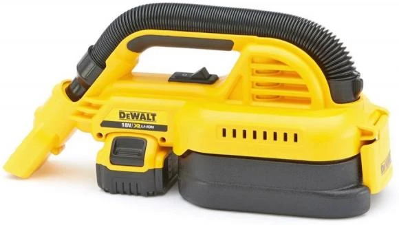 Akumuliatorinis sauso/šlapio siurbimo siurblys DeWalt DCV517N, 18V, 1,9 l, be akumuliatoriaus ir kroviklio