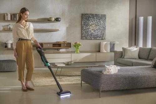 Dulkių siurblys Hoover HF2 naminių gyvūnėlių juoda/turkio spalvos