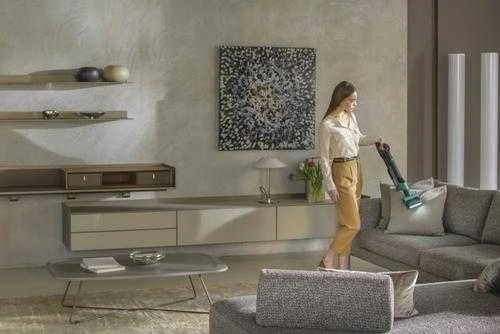 Dulkių siurblys Hoover HF2 naminių gyvūnėlių juoda/turkio spalvos