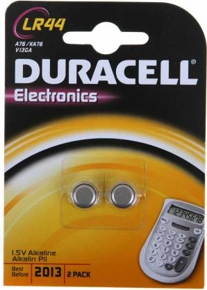 Duracell LR44 Vienkartinė baterija Šarminis