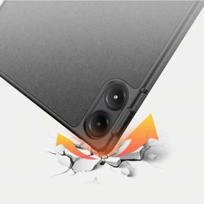 „Dux Ducis Domo“ su „Flip“ ir „Smart Sleep“, skirta „Xiaomi Redmi Pad Pro“ (4G/5G) / „Poco Pad 12.1“ – juodos spalvos