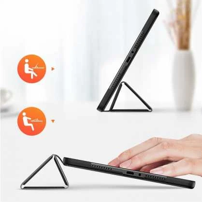 „Dux Ducis Domo“ su „Flip“ ir „Smart Sleep“, skirta „Xiaomi Redmi Pad Pro“ (4G/5G) / „Poco Pad 12.1“ – juodos spalvos