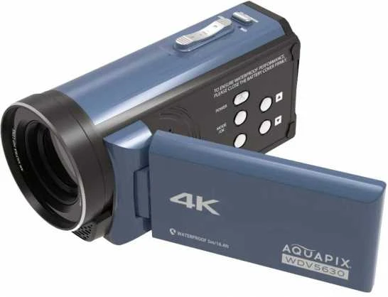 Skaitmeninis fotoaparatas EasyPix Easypix Aquapix WDV5630 GreyBlue