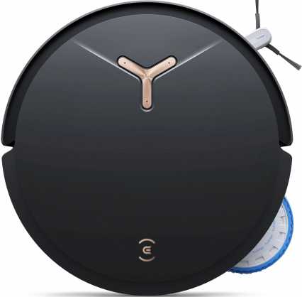 Dulkių siurblys - robotas Ecovacs Deebot T50 Max Pro Omni, Juodas