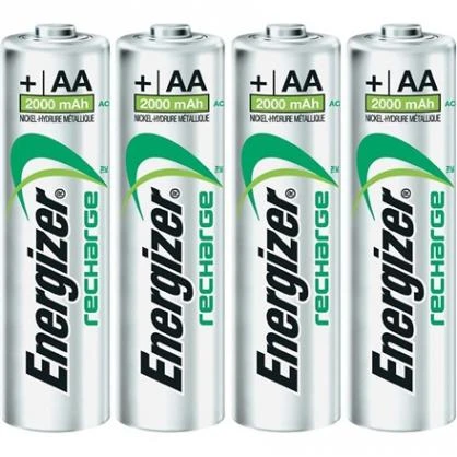 Energizer Accu Įkraunami Elementai AA R6 2000mAh NiMH 1.2V 4vnt