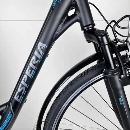 Esperia 28" Nantes E268 E-Bike 250W Matt Juodas