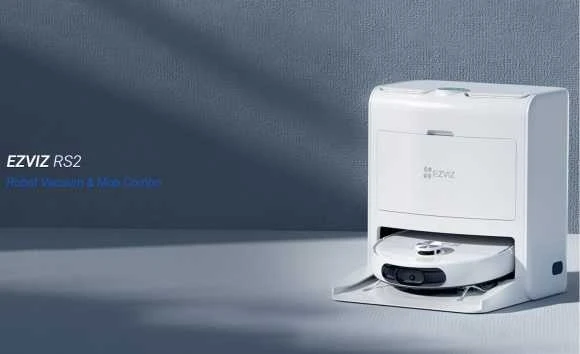 Dulkių siurblys - robotas EZVIZ CS-RS2-TWT2, Baltas