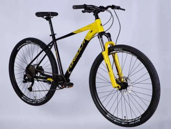 Dviračio AL 29" Formula TopVelo ZEPHYR 1.0 DD CS rėmas-21" juodas-geltonas