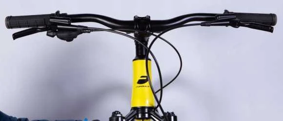 Dviračio AL 29" Formula TopVelo ZEPHYR 1.0 DD CS rėmas-21" juodas-geltonas