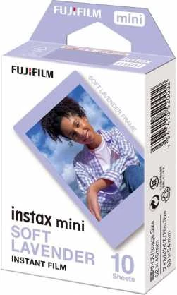 Fujifilm fotoplokštelės Instax Mini SOFT LAVENDER 10pl
