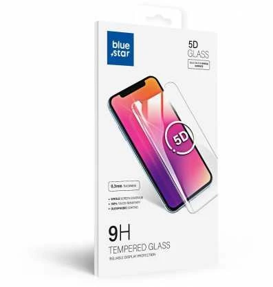 BlueStar Blue Star Apsauginis stiklas Blue Star - Samsung Galaxy A54 5G Full Face (full glue with frame/small size) - juodas Apsauginis stiklas