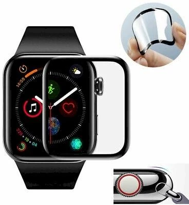 Fusion Accessories Išmaniojo laikrodžio Apple 1/2/3 apsauginis Fusion ekrano rėmelis, Juodos spalvos, 42mm