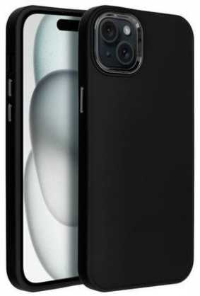 Fusion Accessories "Frame Silikoninis dėklas Xiaomi Redmi Note 12S" Juodas