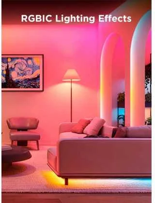 „Govee Strip Light S“ segmentuota išmanioji juostelės formos šviesa su „Wi-Fi“ / „Bluetooth“ 36 W