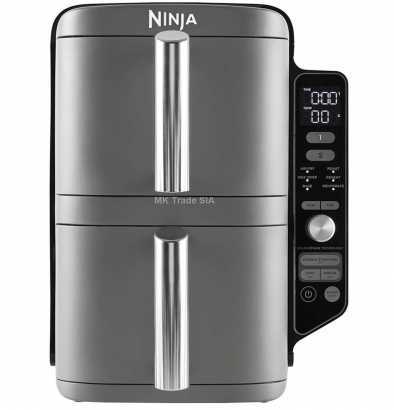 Karšto oro gruzdintuvė Ninja Double Stack XL, 2 lygių, 9,5 l, SL400EU, Tamsiai pilka