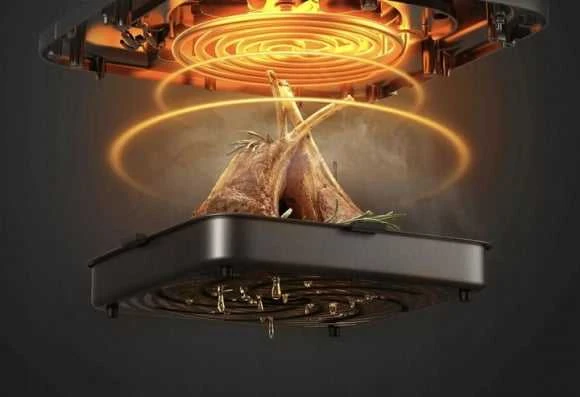 Xiaomi Gruzdintuvė Smart Air Fryer 6.5 L, Juoda