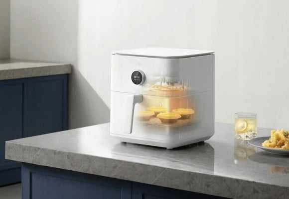 Xiaomi Gruzdintuvė Smart Air Fryer 6.5 L, Juoda