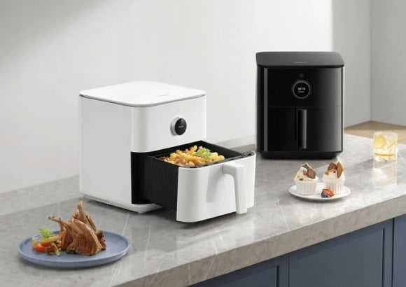 Xiaomi Gruzdintuvė Smart Air Fryer 6.5 L, Juoda