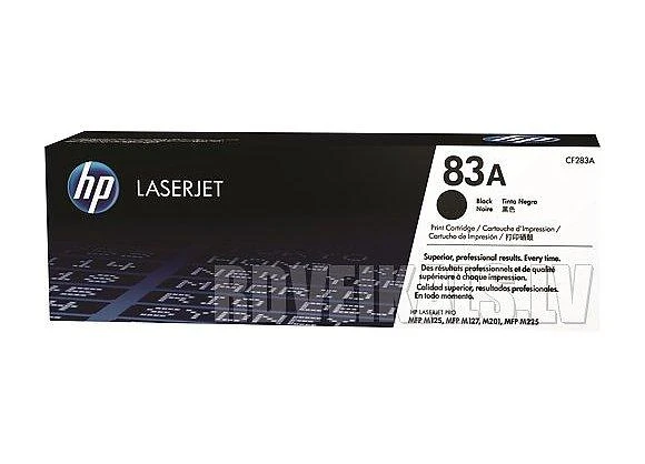 Hewlett Packard (HP) HP 83A Juodas Toneris Cartrige, 1500 pages, for Laserjet Pro M125nw, M127fn, M127fw