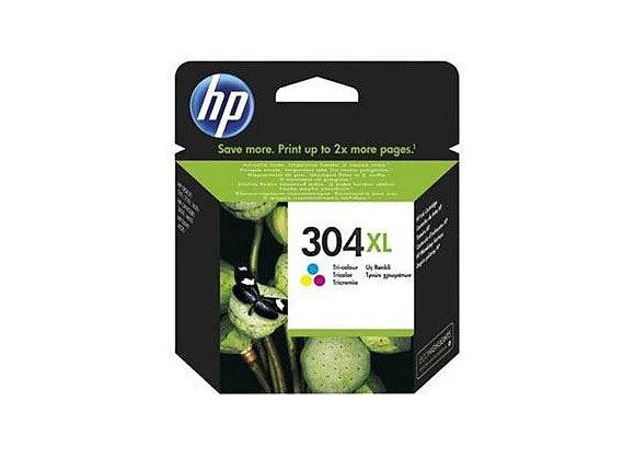 Hewlett Packard (HP) HP N9K07AE rašalo kasetė Nr.304XL, trispalvė, didelės talpos