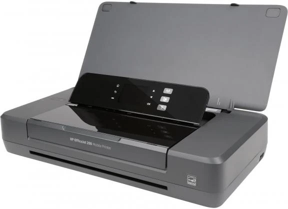 Hewlett Packard (HP) HP Officejet 200 Mobile Spausdintuvas spalvotas rašalinis A4 1200x1200 dpi 20 psl./min. nespalvotas 19 psl./min. spalvotas 50 lapų USB Wi-Fi