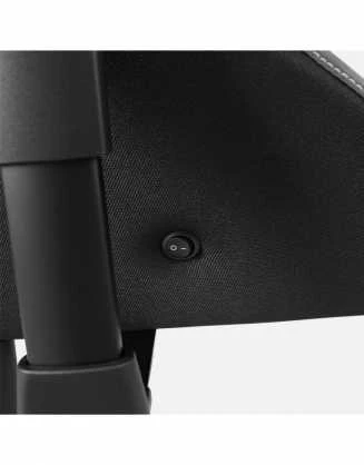Huzaro Combat 7.6 RGB Juodas žaidimų kėdė su ventiliatoriumi