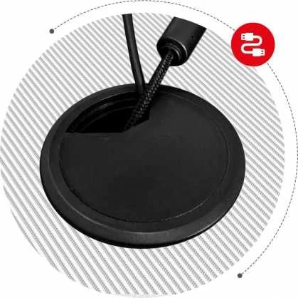 "Huzaro Hero 7.0" baltas žaidimų stalas