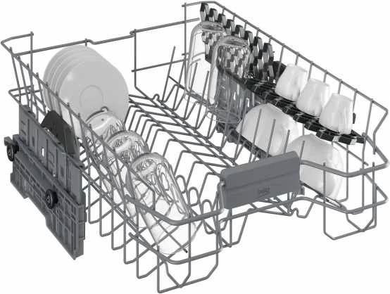 BEKO Built-Indaplovė BDIS36020, E energijos klasė, 45 cm, 6 programos
