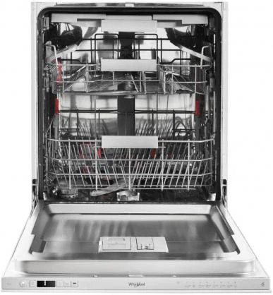 Įmontuojama indaplovė WHIRLPOOL WIC 3C26 F, Energijos klasė E (sena A++) 60 cm, Trečias krepšelis, 8 programos